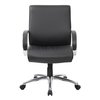 Officesource Prestige Collection Mid Back Executive Chair 7745VBK